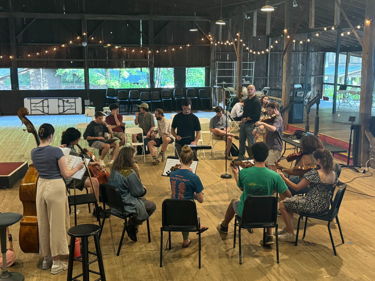 String Orchestra Reading at the Brevard Music Center 2025